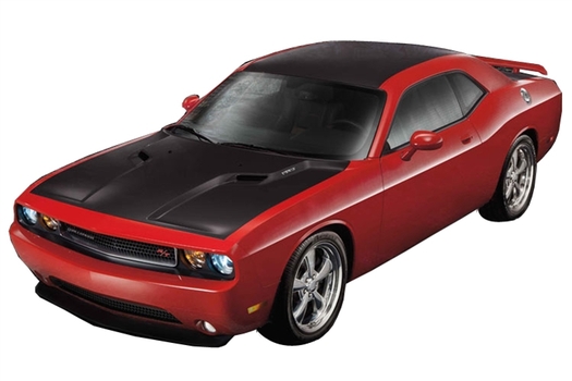 Mopar Matte Black 3pc Black Out Kit 08-up Dodge Challenger